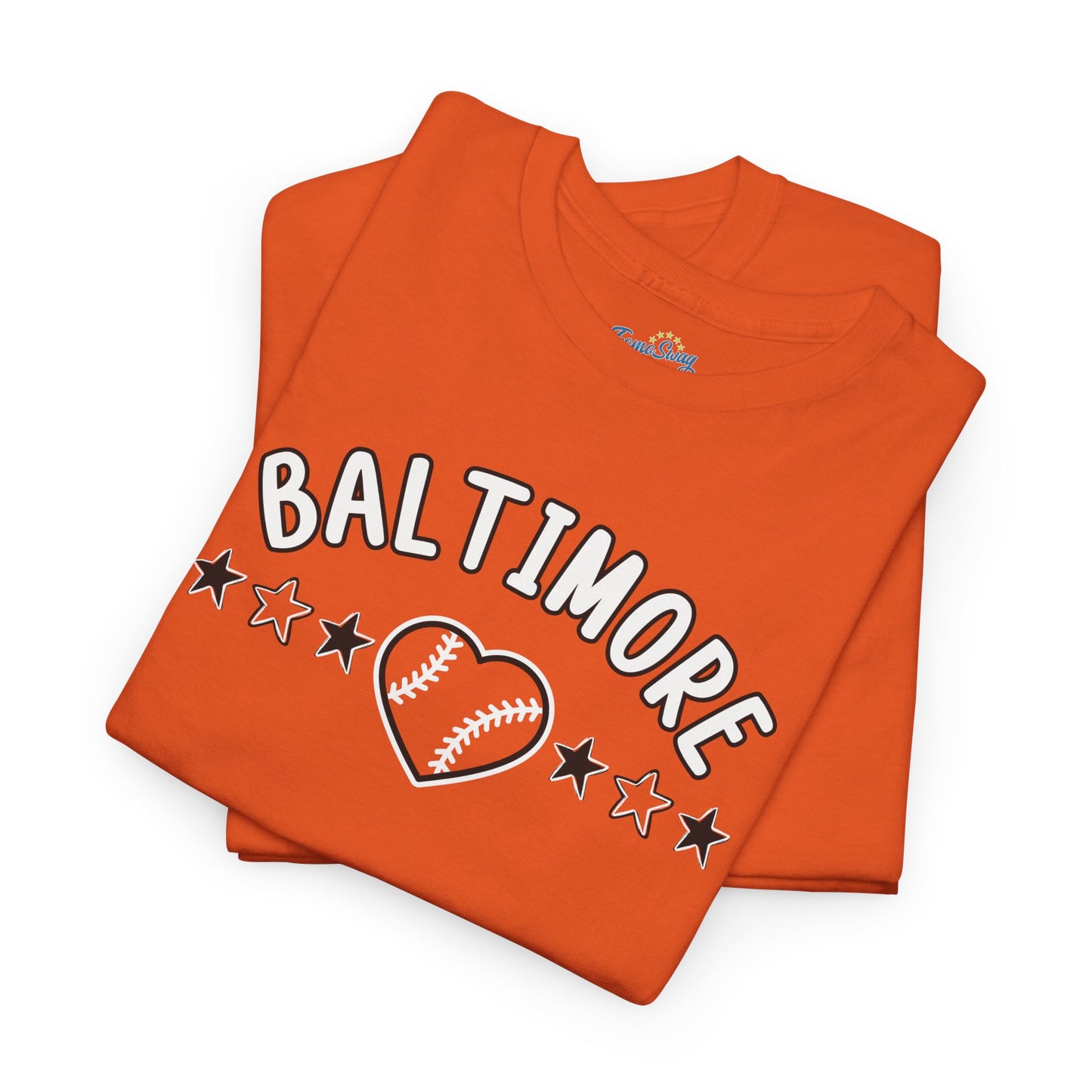 Baltimore Baseball Unisex Heavy Cotton Tee