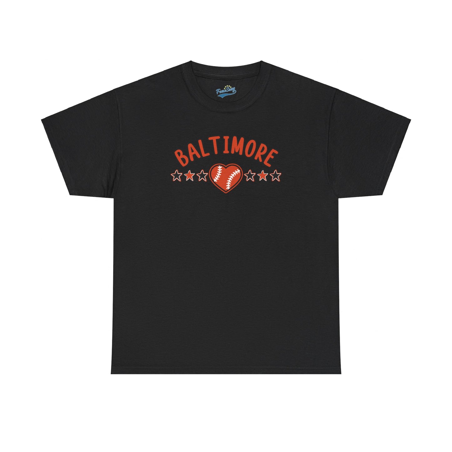 Baltimore Baseball Unisex Heavy Cotton Tee