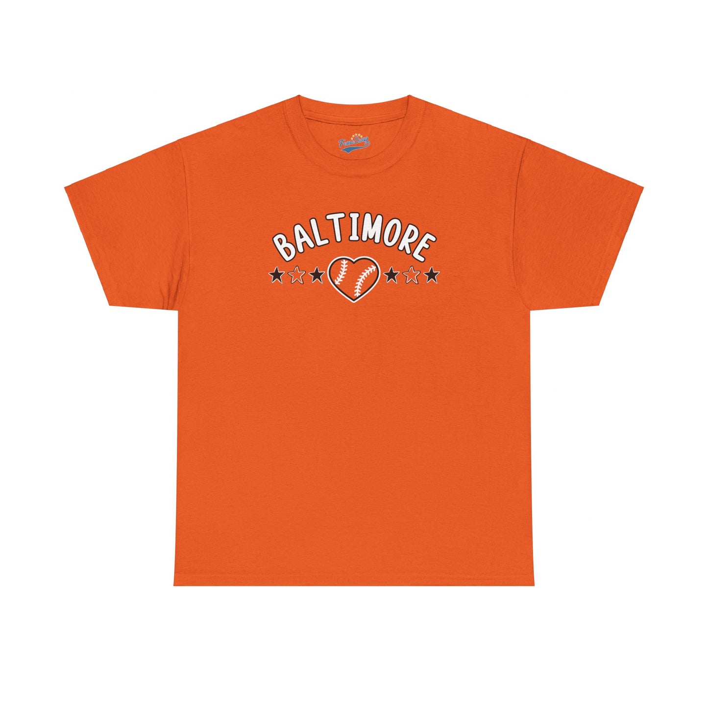 Baltimore Baseball Unisex Heavy Cotton Tee
