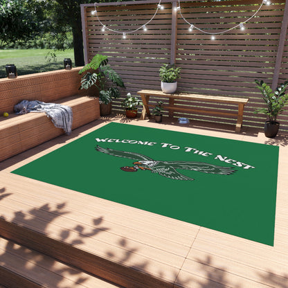 Eagles "Welcome To The Nest" - Outdoor Rug