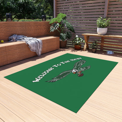 Eagles "Welcome To The Nest" - Outdoor Rug