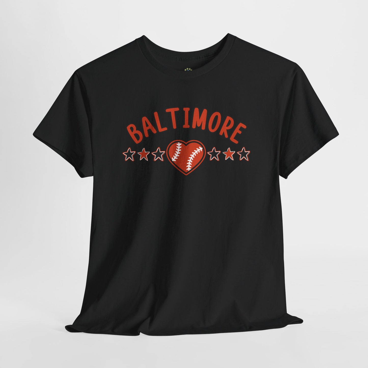 Baltimore Baseball Unisex Heavy Cotton Tee
