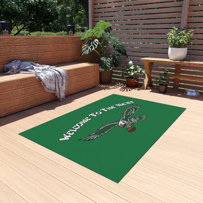 Eagles "Welcome To The Nest" - Outdoor Rug